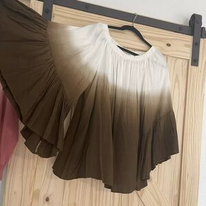 Mora Girls Ombre Flowy Top Size M